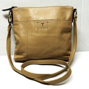 Tignanello tan leather crossbody